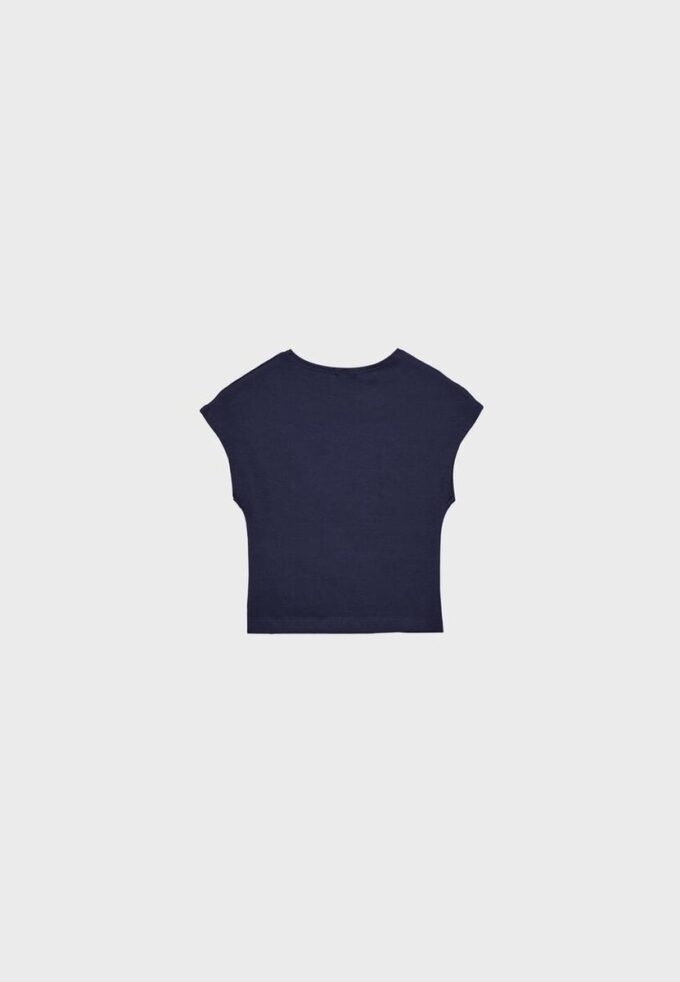 Basics tailliertes Crop-T-Shirt