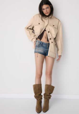 Baumwollparka mit Taschen