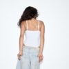 Bermudashorts aus Denim mit Gürtel Bermudashorts aus Denim mit Gürtel