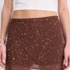 Bestickter Mini-Skort Bestickter Mini-Skort