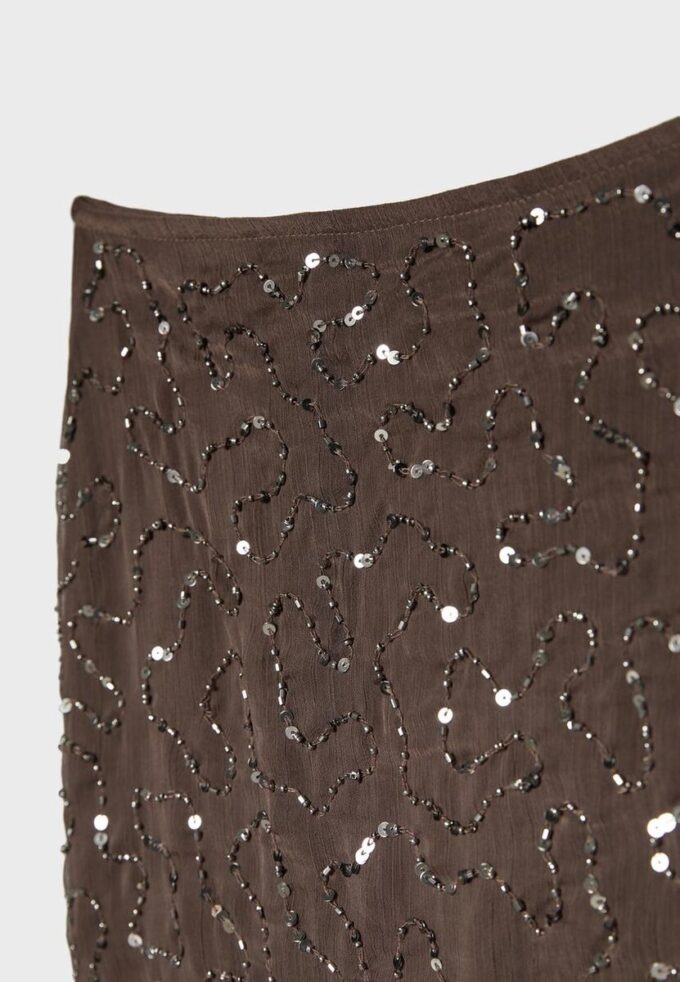Bestickter Mini-Skort Bestickter Mini-Skort