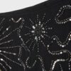 Bestickter Wickel-Mini-Skort Bestickter Wickel-Mini-Skort