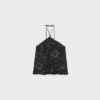 Besticktes Neckholder-Oberteil