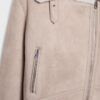 Bikerjacke aus Kunstwildleder Bikerjacke aus Kunstwildleder
