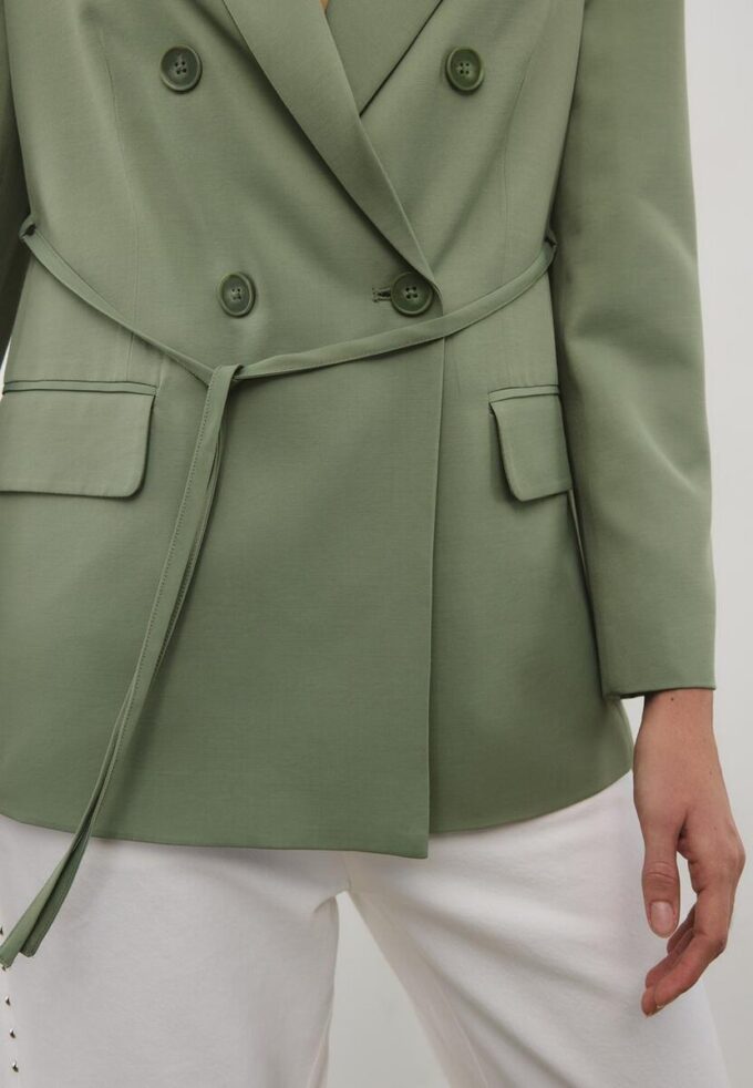Blazer mit Gürtel Blazer mit Gürtel