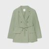 Blazer mit Gürtel Blazer mit Gürtel