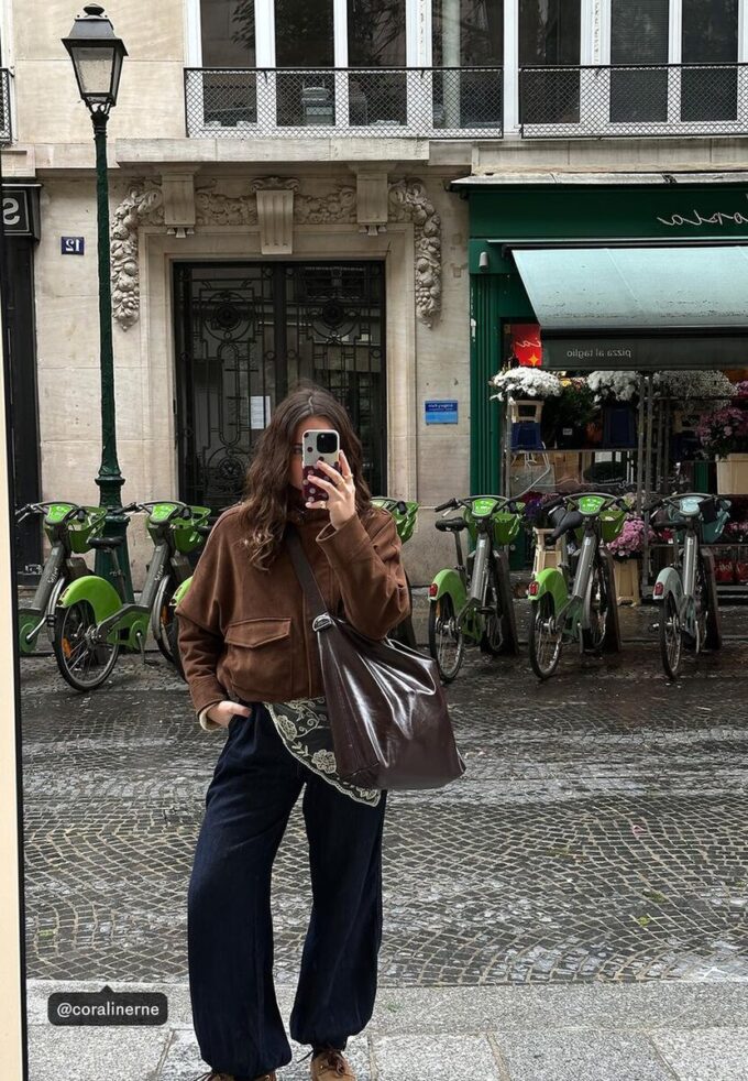 Bomberjacke aus Kunstwildleder Bomberjacke aus Kunstwildleder