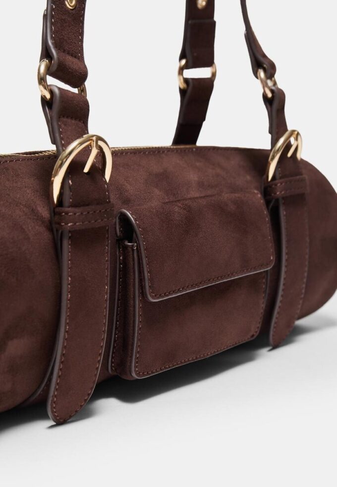 Bowling-Tasche mit Metalldetails