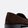 Braune Leder-Loafer