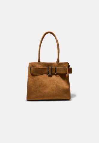 City-Shopper-Tasche mit Schnallendetail