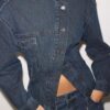 Cross-Over-Jeansjacke Cross-Over-Jeansjacke
