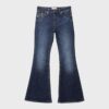 D04 Low-Rise-Jeans mit Flared-Bein D04 Low-Rise-Jeans mit Flared-Bein