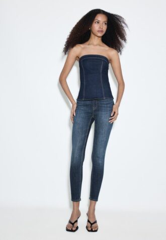 D07 Skinny-Jeans mit normaler Leibhöhe
