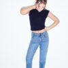 D10 Slim-Fit-Mom Jeans