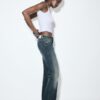 D67 Slim-Fit-Bootcut-Jeans D67 Slim-Fit-Bootcut-Jeans