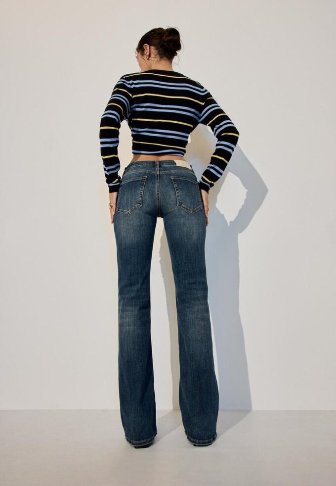 D67 Slim-Fit-Bootcut-Jeans D67 Slim-Fit-Bootcut-Jeans