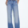 D68 Boot-Cut-Jeans mit Gürtel D68 Boot-Cut-Jeans mit Gürtel