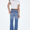 D68 Boot-Cut-Jeans mit Gürtel D68 Boot-Cut-Jeans mit Gürtel