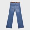 D68 Boot-Cut-Jeans mit Gürtel D68 Boot-Cut-Jeans mit Gürtel