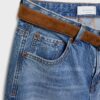 D68 Boot-Cut-Jeans mit Gürtel D68 Boot-Cut-Jeans mit Gürtel