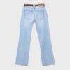D68 Boot-Cut-Jeans mit Gürtel D68 Boot-Cut-Jeans mit Gürtel