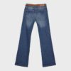 D68 Boot-Cut-Jeans mit Gürtel D68 Boot-Cut-Jeans mit Gürtel