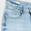 D74 Flared Jeans mit Schlitz D74 Flared Jeans mit Schlitz