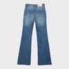 D74 Stretch-Jeans mit Schlag und Schlitz D74 Stretch-Jeans mit Schlag und Schlitz