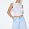 D93 Lange Jeans-Shorts D93 Lange Jeans-Shorts
