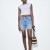 D93 Lange Jeans-Shorts D93 Lange Jeans-Shorts
