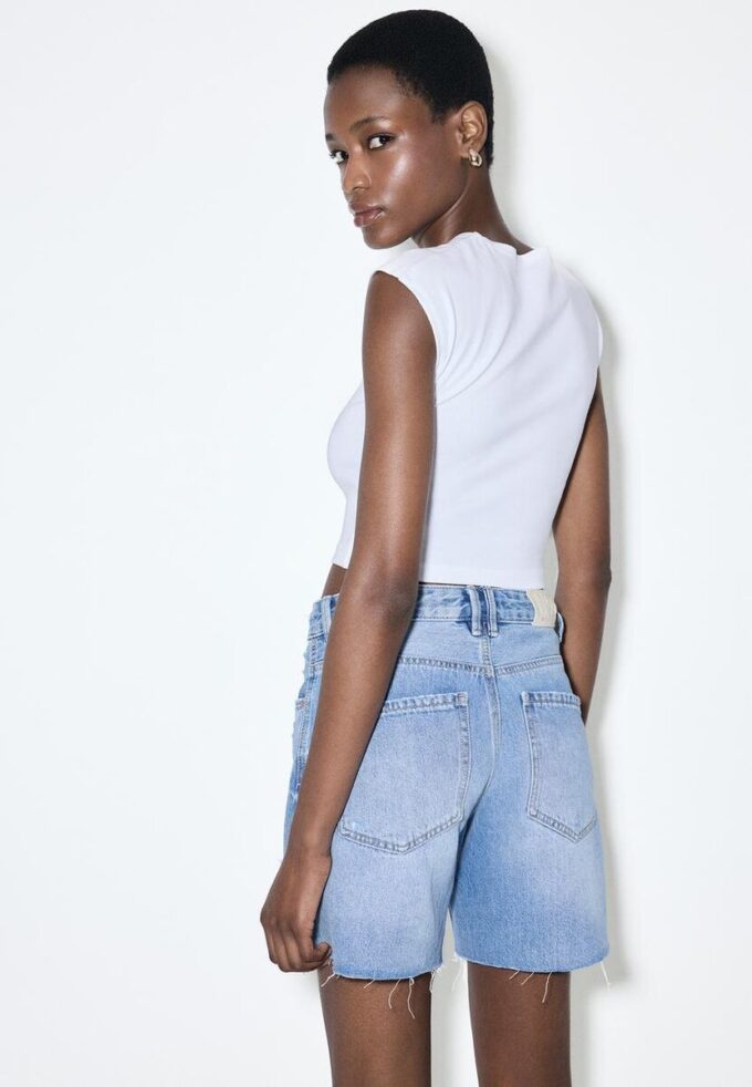D93 Lange Jeans-Shorts D93 Lange Jeans-Shorts