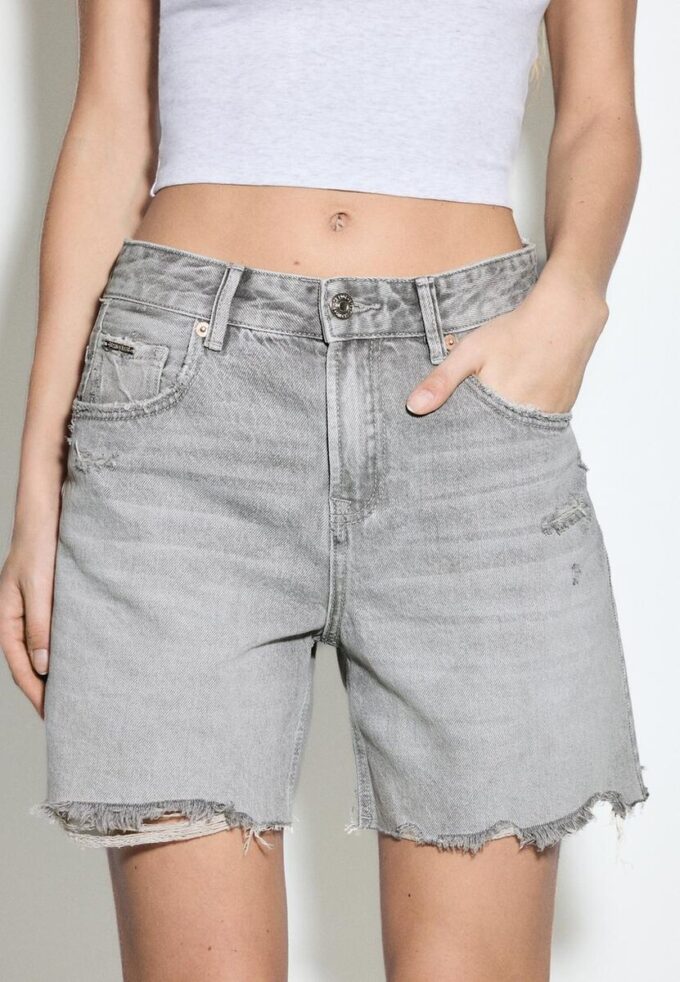 D93 Lange Jeans-Shorts D93 Lange Jeans-Shorts