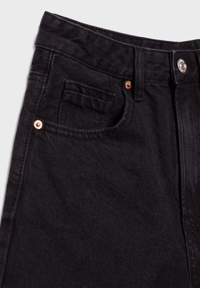 D93 Lange Jeans-Shorts
