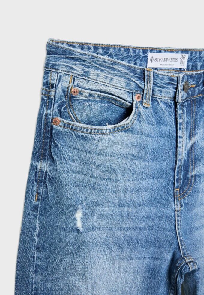 D98 Straight-Leg-Jeans