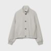 Daunenjacke mit hohem Kragen Daunenjacke mit hohem Kragen