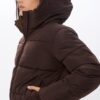 Einfache Daunenjacke mit Kapuze Einfache Daunenjacke mit Kapuze