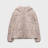 Einfache Daunenjacke mit Kapuze Einfache Daunenjacke mit Kapuze