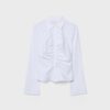 Einfaches gerafftes Hemd Einfaches gerafftes Hemd