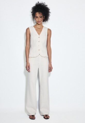 Eng anliegendes Denim-Oberteil Eng anliegendes Denim-Oberteil