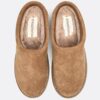 Flache Lederclogs Flache Lederclogs