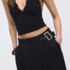 Fließende Hose mit Schnalle Fließende Hose mit Schnalle