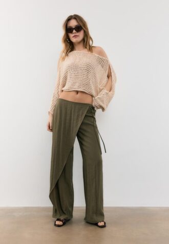 Fließende Wickelhose Fließende Wickelhose