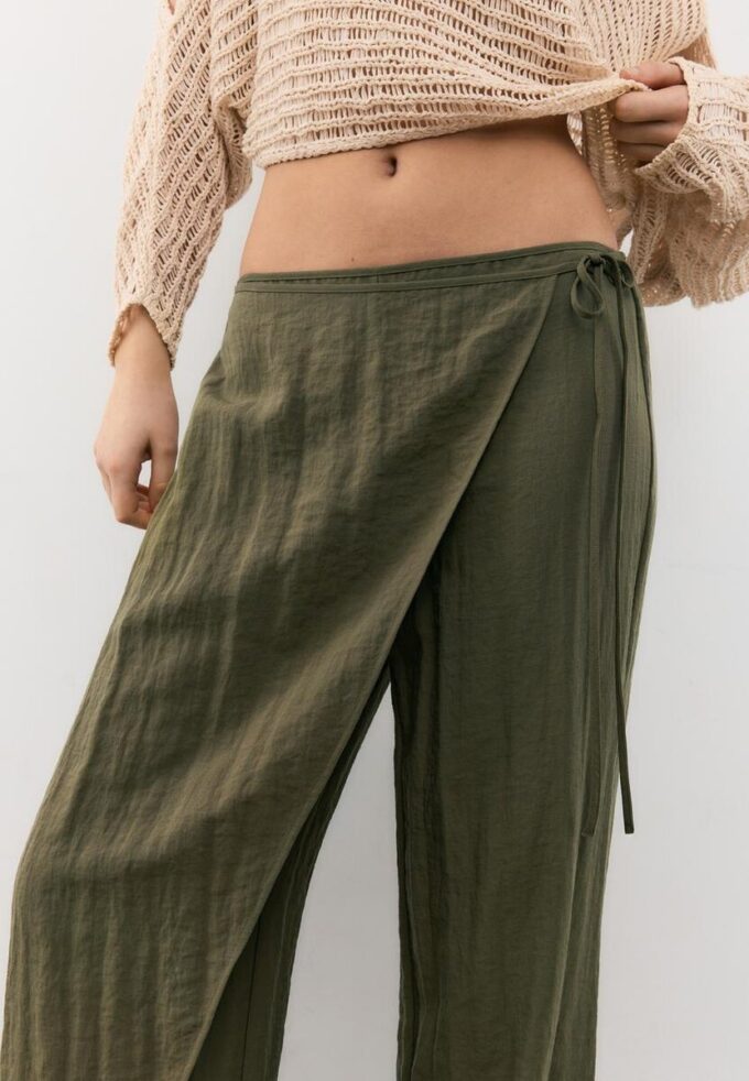 Fließende Wickelhose Fließende Wickelhose