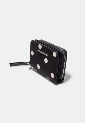 Geldbörse mit Kartenfächern und Polka-Dot-Muster