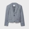 Gestreifter kurzer Blazer Gestreifter kurzer Blazer