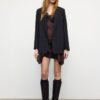 Gestreifter offener Blazer Gestreifter offener Blazer