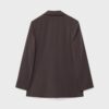 Gestreifter offener Blazer
