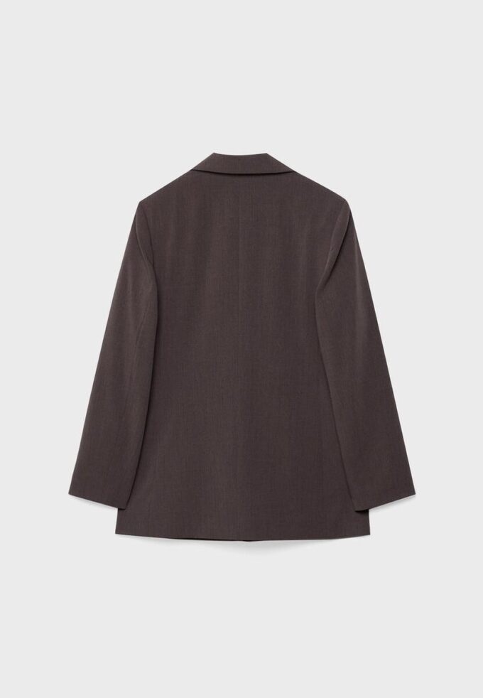 Gestreifter offener Blazer