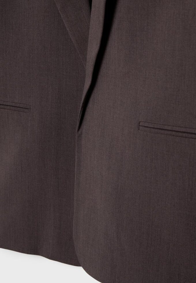 Gestreifter offener Blazer