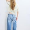 Gestreiftes Kurzarm-T-Shirt